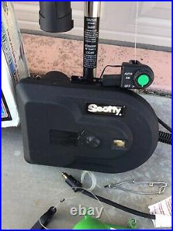 Scotty 1101 Depthpower 30 Elec Downrigger with Rod Holder and Swivel Base