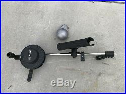 Scotty Manual Downrigger 1050 With 12 lbs Weight Pole Holder & Mount