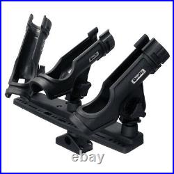 Scotty Triple Rod Holder with 3 230 Power Lock Fully-Adjustable Rod Holders NEW