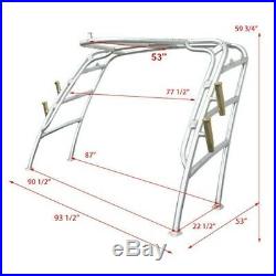 Scout Aluminum Boat Wakeboard Tower Frame With Fishing Rod Holders