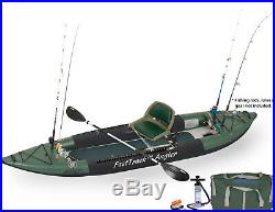 Sea Eagle 385fta Swivel Seat Fishing Rig Fast Track Inflat. Kayak 6 Rod Holders