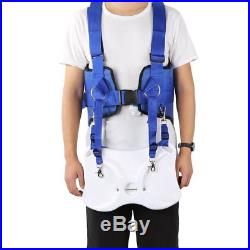 Sea Fishing Harness Vest Adjustable Stand up Fighting Belly Belt Rod Pole Holder