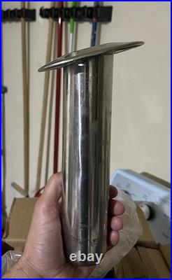 SeaVee Rod Holder Stainless Boat Marine Flush Mount 15 Degree C. E. Smith 3 Pack