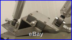Set of 2 Big Jon double adjustable swivel rod holders with aluminum mounts