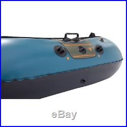 Sevylor Fish Hunter 280 4-person Fishing Boat With Berkley Rod Holder 2000020575