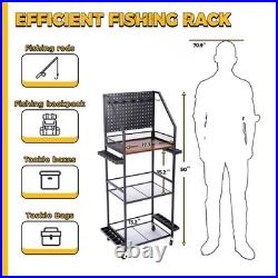 Soyeeze Fishing Rod Holders For Garage Fishing Pole Holders Up To 12 Rods