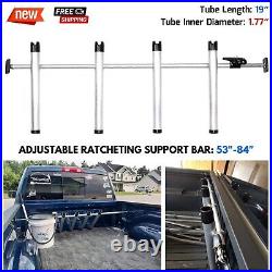 Spinning/ Surf Fishing Rod Holder Wade Fishing Pole Rack for Truck Bed Traveling