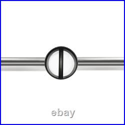 Stainless Steel 5 Tube Adjustable Fishing Rod Rack for Boat Marine Yacht RV