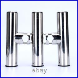 Stainless Steel Adjustable Boat Rod Holder Pack of 4