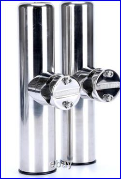 Stainless Steel Adjustable Boat Rod Holder Pack of 4
