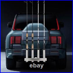 Stainless Steel Fishing Rod Holder For Cars Rear 4 Link Tube Fishing Rod Holder Stainless Steel Fishing Rod Holder For Cars Rear 4 Link Tube Fishing Rod Holder