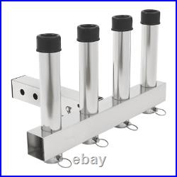 Stainless Steel Fishing Rod Holder For Cars Rear 4 Link Tube Fishing Rod Holder Stainless Steel Fishing Rod Holder For Cars Rear 4 Link Tube Fishing Rod Holder