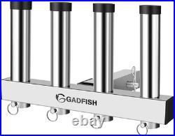 Stainless Steel Hitch Fishing Rod Holder, Hitch Mount Rod Holder, 4 Link Tube f Stainless Steel Hitch Fishing Rod Holder, Hitch Mount Rod Holder, 4 Link Tube f
