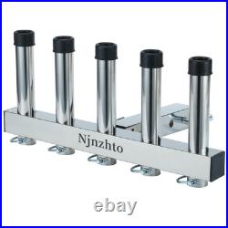 Stainless Steel Hitch Fishing Rod Holder, Hitch Mount Rod Holder, One Piece Wel Stainless Steel Hitch Fishing Rod Holder, Hitch Mount Rod Holder, One Piece Wel