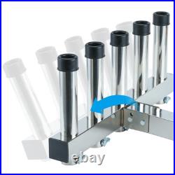 Stainless Steel Hitch Fishing Rod Holder, Hitch Mount Rod Holder, One Piece Wel Stainless Steel Hitch Fishing Rod Holder, Hitch Mount Rod Holder, One Piece Wel