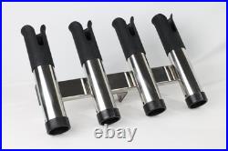 Stainless Steel Truck Hitch Fishing Rod Holder 6-10 Rod Capacity for 2 Receiver