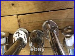 Stainless rod holders for boat