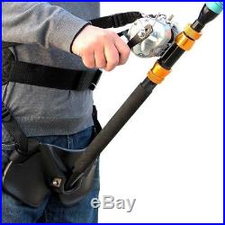 Stand Up Boat Fishing Rod Holder Fighting Belt Adjustable Harness Belt Strap