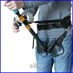 Stand Up Boat Fishing Rod Holder Fighting Belt Adjustable Harness Belt Strap