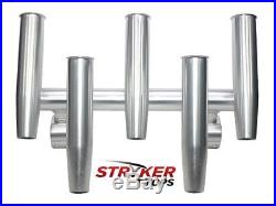 Stryker T-Tops 5 Rod Rocket Launcher Rod Holder for Boats Anodized Aluminum