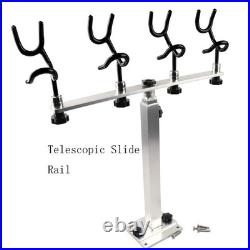 Sure Grip Aluminum Boat Rod Holder PVC Coated Steel Wire Fishing Pole Holder