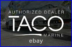 TACO 9-3/4 L 1-7/8 I. D. Transom Mount 4-Rod Holder