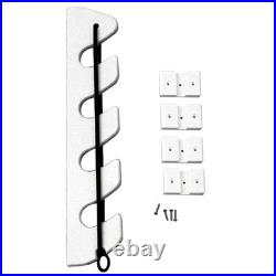 Taco Marine P03-134W 4-Rod Poly Bungee Rod Holder Rack White