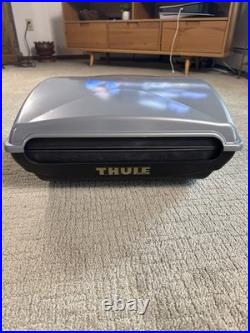 Thule Cast Away Fishing Rod Carrier Roof Rack #885, Locking, Holds 4 Rods, New