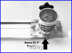 Track System for Fishing Rod Holders High Seas Gear Brand 18 x 3 Aluminum New