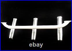 Triple Rocket Launcher T-Top Undermount Bolt on 3 Pole Fishing Rod Holder