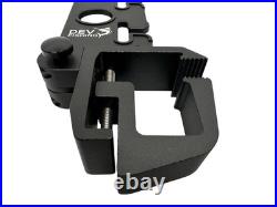 Truck Bed Fishing Rod Holder Aluminum Black RB200