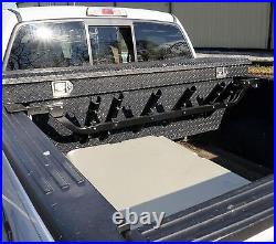 Truck Bed Fishing Rod Rack Holder Adjustable Durable Truck/Suv 6 Rod Capacity