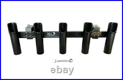 Truck Bed Rail 5 Pole Rod Trasport Travel Holder Rack Dev Fishing RB 150