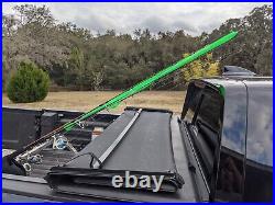 Truck Bed/Wall Mount Fishing Rod Rack Adjustable Angle Rod & Reel Holder Storage