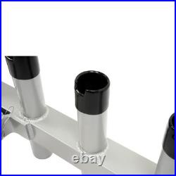 Truck Hitch Mount Fishing Rod Holder 6 Tube For 2 Receiver Rod Rack