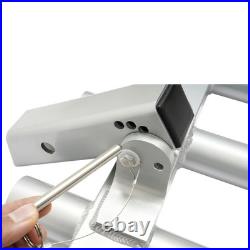 Truck Hitch Mount Fishing Rod Holder 6 Tube For 2 Receiver Rod Rack