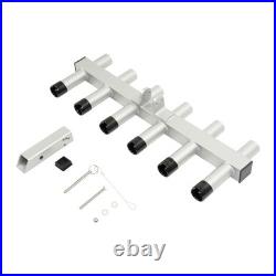 Truck Hitch Mount Fishing Rod Holder 6 Tube For 2 Receiver Rod Rack