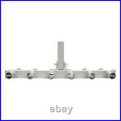 Truck Hitch Mount Fishing Rod Holder 6 Tube For 2 Receiver Rod Rack