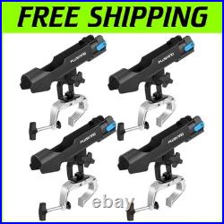 Universal Fishing Rod Holder for Boats 360° Adjustable with 4 Holders