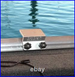 Universal Fishing Rod Holder for Lund Sport Track & Crestliner 45 Degree