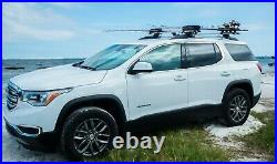 Up-Right Fishing Rod Roof Rack Transportation System by GearRAK