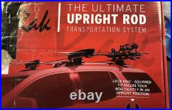 Up-Right Fishing Rod Roof Rack Transportation System by GearRAK, SHIPS FREE