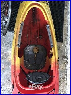 Used 10 LL Bean Manatee Fishing Kayak With Fishing Rod Holder And Front table