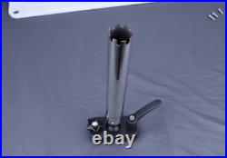 Utility Boat Table withRod Holder Mount Portable Boat Caddy Organizer Marine Table