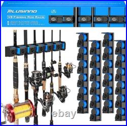 V6 Vertical Fishing Rod Holders Support Heavy Rod Combos