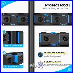 V6 Vertical Fishing Rod Holders Support Heavy Rod Combos