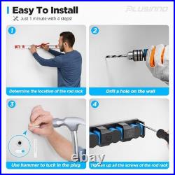 V6 Vertical Fishing Rod Holders Support Heavy Rod Combos