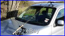 VACRAC Quad Rack Vacuum Rod Rack Fishing Rod Car Holder Holds 4 Rods