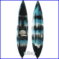 Vanhunks Black Bass 130 Fishing Kayak (inc. Seat, paddle and swivel rod holder)