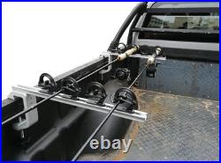 Versatile Clamp-On Fishing Rod Holder for Truck & Boat Holds 4 Rods Securely